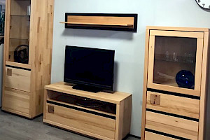 Komplett Angebot 4-Set! Vitrine, Highboard, TV-Kommode