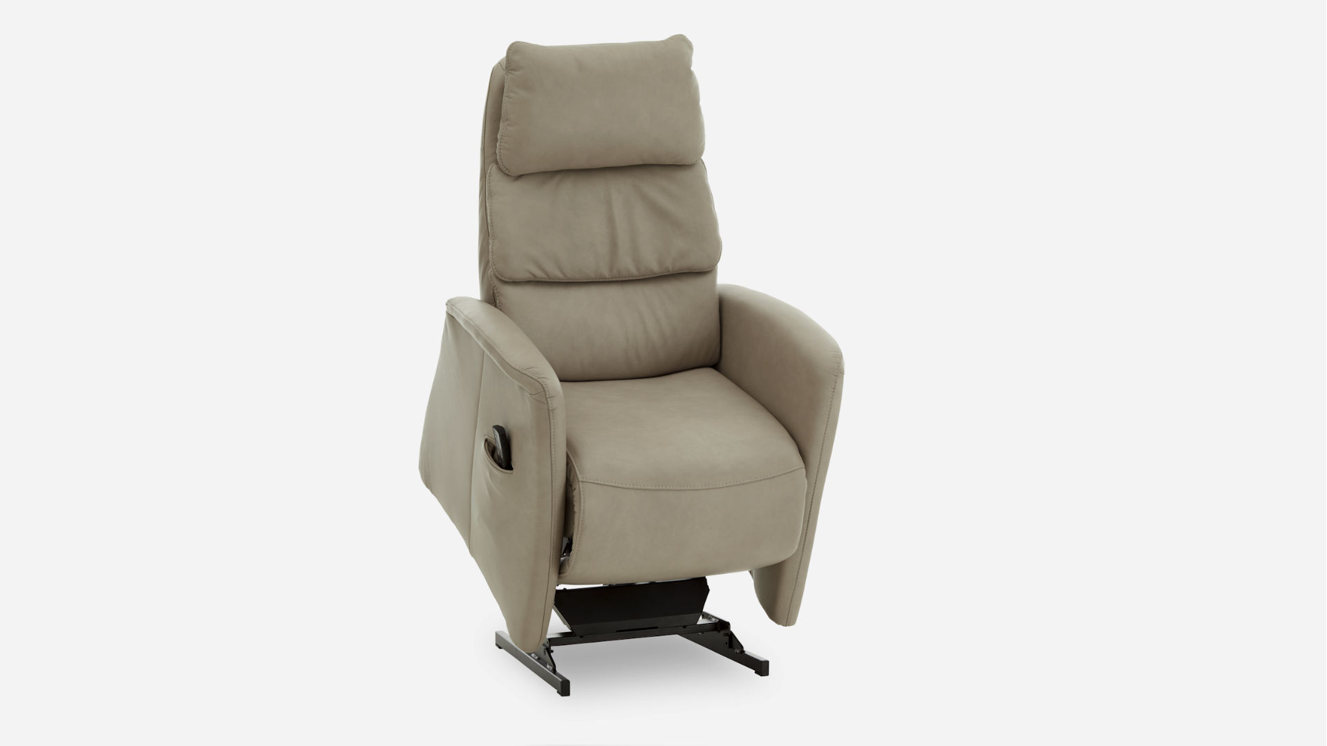 Fernseh- und Relaxsesel Z22210-1 - Leder, mit Aufstehhilfe