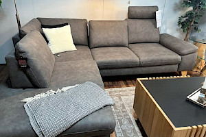 Wohnlandschaft Polsterecke Sofa mit Sitztiefenverstellung