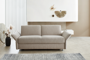 Schlafsofa Z22581 - Stoffbezug, beige